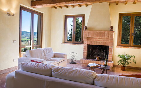 La Torre dei Fagiani 8+2: Möbel, Interior Design, Wand, Holz, Flooring, Zimmer, Fussboden, Zuhause, Wohnzimmer, Couch