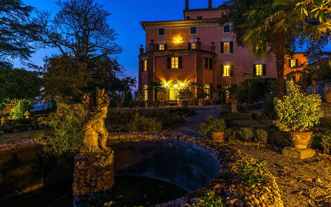 Villa Lemura 16+4: Estate, Garten, Hazienda, Landschaft Beleuchtung, Nacht, Villa, Villa, Landscaping, Abend, Historisches Haus