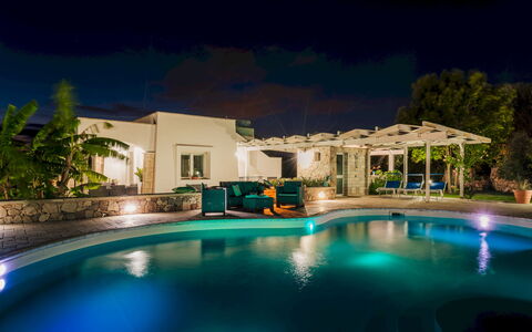 Villa Sanssouci 8: Blau, Schwimmbad, Resort, Estate, Eco Hotel, Gartenmöbel, Landscaping, Hazienda, Thermae, Villa
