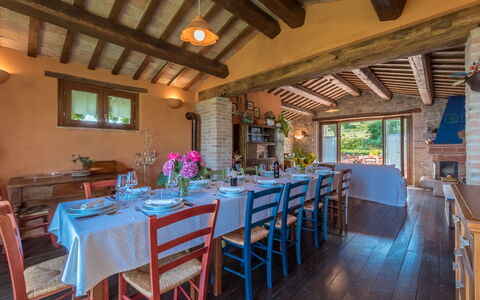 Casale Verdicchio 10+2: Möbel, Wand, Holz, Tabelle, Küche & Esszimmer Tisch, Zuhause, Haus, Stuhl, Esszimmer, Tür