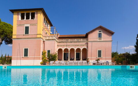 Villa Capozza 18+2: Estate, Hazienda, Villa, Villa, Säule, Historisches Haus, Bauernhaus, Hotel, Schwimmbad