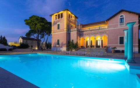 Villa Capozza 18+2: Estate, Resort, Schwimmbad, Hazienda, Villa, Villa, Hotel, Eco Hotel, Ferienort, Balkon