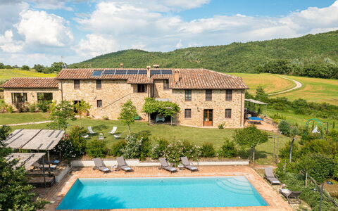 Podere Pomasciano 10: Estate, Plantage, Schwimmbad, Villa, Bauernhaus, Landwirtschaft, Bauernhof, Hazienda, Eco Hotel