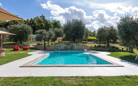 La Villetta di Dante 6: Schwimmbad, Garten, Resort, Water Feature, Estate, Hinterhof, Landscaping, Hazienda, Eco Hotel, Freizeit