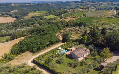 L'Oliveta 6: Wohngebiet, Vogelperspektive, Landschaft, Haus, Ländliches Gebiet, Zuhause, Dach, Grundstueck, Estate, Luftaufnahmen