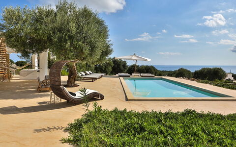 Villa Pajare Francesi 8+2: Resort, Schatten, Schwimmbad, Estate, Villa, Design, Gartenmöbel, Landscaping, Stuhl, Eco Hotel