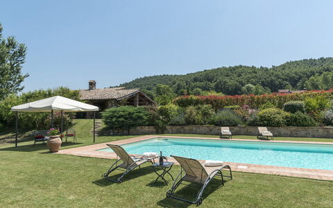 Casale al Doglio 6+1: Schwimmbad, Bauernhaus, Eco Hotel, Resort, Estate, Garten, Hazienda, Hütte, Villa, Landscaping