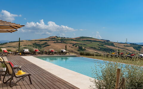 Il Poggiarellone 14: Freizeit, Gartenmöbel, Schwimmbad, Sonnenliege, Balkon, Ferienort, Eco Hotel, Villa, Hotel