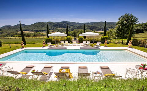 Le Querce dei Medici 12+2: Schwimmbad, Resort, Estate, Gartenmöbel, Eco Hotel, Garten, Freizeit, Villa, Thermae, Landscaping