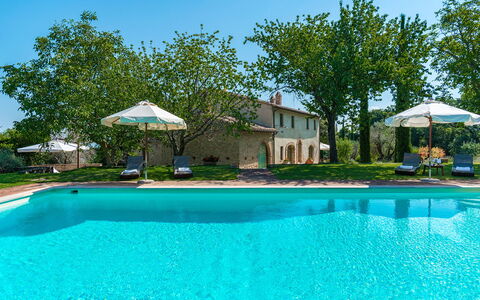 San Francesco 12: Blau, Schwimmbad, Estate, Hazienda, Bauernhaus, Villa, Landscaping, Garten, Resort, Eco Hotel