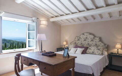 Villa delle Upupe 8: Möbel, Wand, Zuhause, Bett, Schlafzimmer, Interior Design, Flooring, Zimmer, Fussboden, Linens