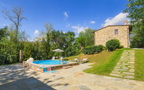 Ai Due Cuori 4: Schwimmbad, Estate, Hütte, Garten, Bauernhaus, Hinterhof, Landscaping, Villa, Gartenmöbel, Garten