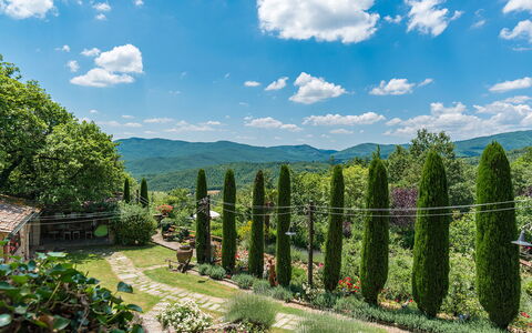 Borgo Paradiso 4+2: Grün, Natur, Vegetation, Natürliche Landschaft, Hügel, Landschaft, Strauch, Hochland, Pflanzengemeinschaft, Bergstation
