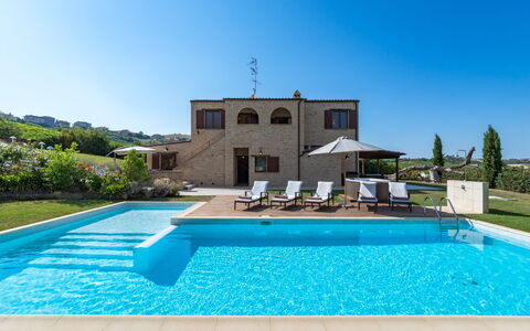Casale Rosy 6+2: Schwimmbad, Resort, Estate, Thermae, Hazienda, Villa, Eco Hotel, Gartenmöbel, Hotel, Sonnenliege