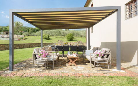 Ca Maggiore 10+2: Gartenmöbel, Outdoor Struktur, Terrasse, Tisch Im Freien, Garten, Pergola, Schatten, Garten, Design, Gazebo