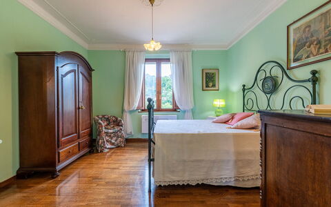 Casale le Conce 6: Möbel, Interior Design, Bett, Schlafzimmer, Holz, Flooring, Decke, Fussboden, Zimmer, Bedding