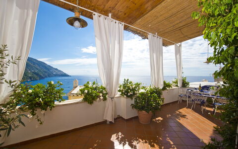 Casa Noemi 4+2: Blau, Meer, Küsten Und Ozeanische Forms, Blumentopf, Resort, Küste, Ozean, Eco Hotel, Zimmerpflanze, Stuhl