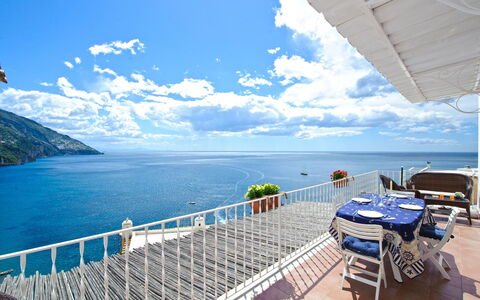 Casa Leonilde 4: Blau, Meer, Balkon, Küste, Villa, Hotel, Resort, Zimmerpflanze, Eco Hotel, Ferienort