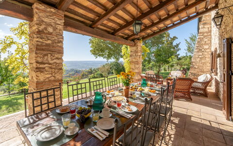 Vista del Lago 12: Möbel, Stuhl, Gartenmöbel, Estate, Küche & Esszimmer Tisch, Tisch Im Freien, Garten, Bauernhaus, Backstein, Eco Hotel