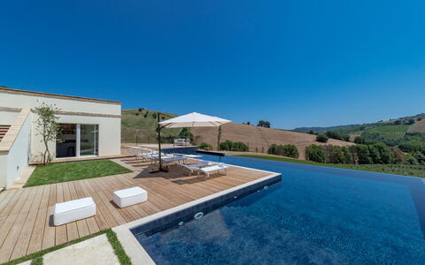Dimora Montefiore 11: Schwimmbad, Estate, Villa, Bauernhaus
