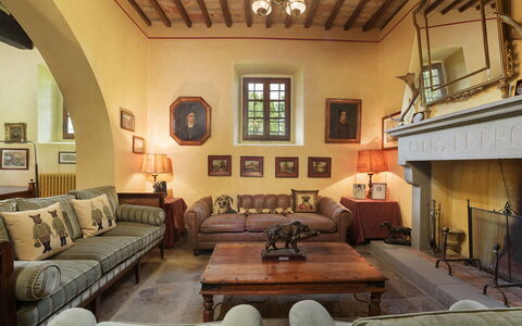 Poggerello 10: Möbel, Interior Design, Flooring, Wand, Holz, Fussboden, Tabelle, Couch, Wohnzimmer, Stuhl