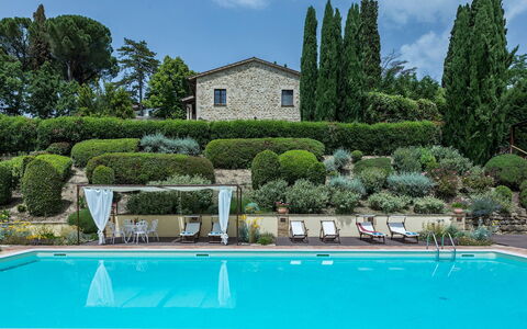 Il Borgo 16: Strauch, Schwimmbad, Garten, Estate, Landscaping, Resort, Hof, Villa, Hazienda, Eco Hotel
