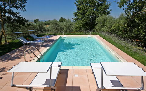 Monterzi 4: Schwimmbad, Garten, Gartenmöbel, Schatten, Hinterhof, Resort, Garten, Landscaping, Design, Hazienda