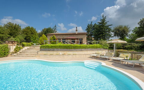 L'Ovile 8: Schwimmbad, Gartenmöbel, Resort, Garten, Landscaping, Eco Hotel, Thermae, Hazienda, Water Feature, Garten