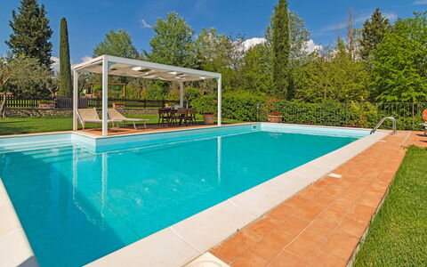 Villa Gino 8+2: Schwimmbad, Resort, Freizeit, Verbundwerkstoff, Eco Hotel, Schatten, Garten, Hazienda, Gartenmöbel, Freizeitzentrum
