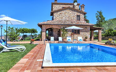 Villa Bella 8: Blau, Schwimmbad, Estate, Hazienda, Villa, Landscaping, Resort, Bauernhaus
