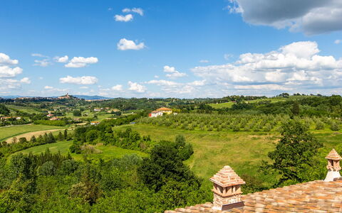 Dimora San Germano 14: Himmel, Sommer, Landschaft, Wolke, Hügel, Ländliches Gebiet, Bergstation, Frühling, Kumulus, Plantage