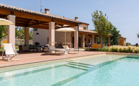 Ca' Pellicciano 8: Schwimmbad, Zuhause, Estate, Resort, Bauernhaus, Hazienda, Villa, Garten, Eco Hotel, Landscaping
