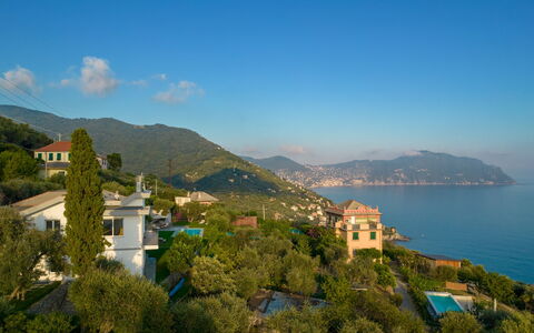 Villa Scirocco 10+2: Blau, Bergforms, Wasser, Berg, Hügel, Natürliche Landschaft, Horizont, Landschaft, Sommer, Küsten Und Ozeanische Forms
