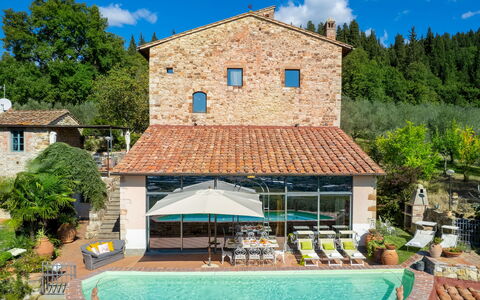 Torre al Poggio 8: Schwimmbad, Resort, Regenschirm, Gartenmöbel, Estate, Eco Hotel, Villa, Sonnenliege, Hotel, Stuhl