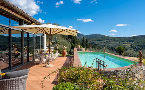 Torre al Poggio 8: Bergforms, Hügel, Gebirge, Bergstation, Eco Hotel, Senke, Grat, Resort, Schwimmbad, Bauernhaus
