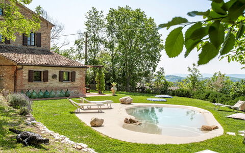 Casa Melograno 11+2: Garten, Schwimmbad, Hinterhof, Bauernhaus, Rasen, Estate, Hütte, Freizeit, Landscaping, Garten
