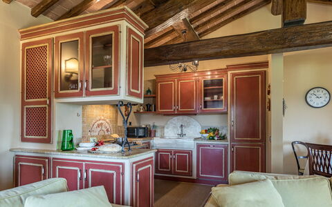 Casal Parro 6: Möbel, Interior Design, Küche, Holz, Flooring, Decke, Cabinetry, Countertop, Zimmer, Fussboden