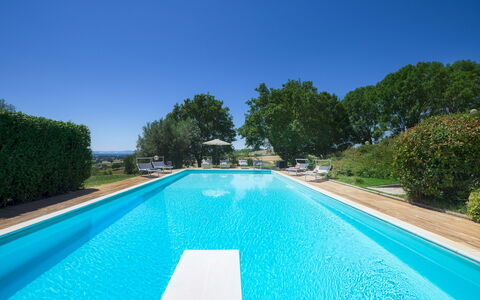 La Panoramica 8: Schwimmbad, Blau, Wasser, Resort, Verbundwerkstoff, Thermae, Freizeit, Eco Hotel, Water Feature, Schatten