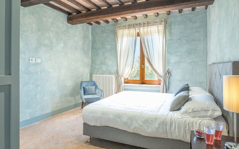 Le Residenze dei Potti 12: Wand, Möbel, Interior Design, Schlafzimmer, Holz, Flooring, Fussboden, Bett, Linens, Zuhause