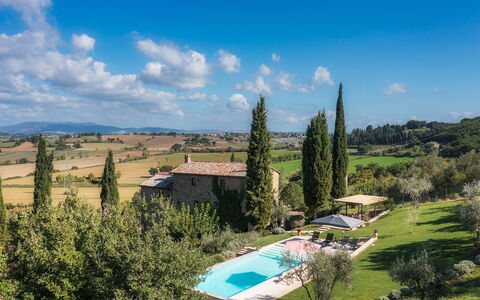 La Vecchia Pieve 8: Garten, Landscaping, Villa
