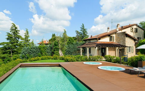 Villa Pergola 8: Schwimmbad, Resort, Zuhause, Eco Hotel, Garten, Bauernhaus, Hinterhof, Estate, Villa, Landscaping