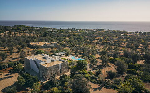 Villa la Pupazza 8: Wohngebiet, Landschaft, Schwimmbad, Estate, Resort, Luftaufnahmen, Vogelperspektive, Landscaping, Villa, Villa