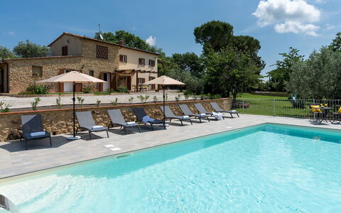 Casa la Fenice 8+2: Wohngebiet, Schwimmbad, Zuhause, Estate, Gartenmöbel, Resort, Hütte, Villa, Hazienda, Hotel