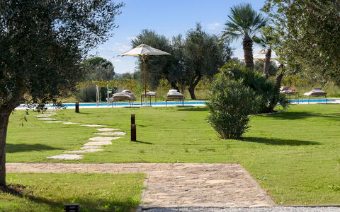La Buganvilla 14: Baum, Rasen, Garten, Schatten, Gartenmöbel, Park, Landscaping, Schwimmbad, Freizeit, Garten