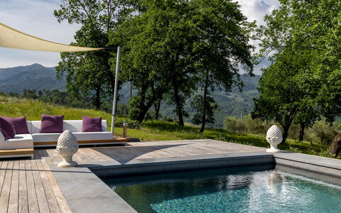 Anticiana 8: Gartenmöbel, Freizeit, Schwimmbad, Schatten, Garten, Landscaping, Natürliches Material, Resort, Sonnenliege, Eco Hotel