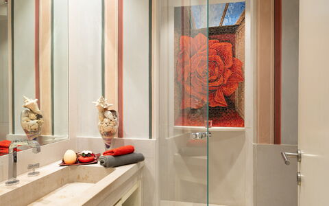 Tenuta Bagni De'Consoli 24: Interior Design, Wand, Armatur, Flooring, Beleuchtung, Bad Sink, Decke, Badezimmer, Installation, Zimmer