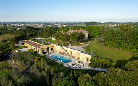 Tenuta Bagni De'Consoli 24: Estate, Villa, Schwimmbad, Hazienda, Garten, Villa, Landscaping, Stattliches Heim, Park, Hof