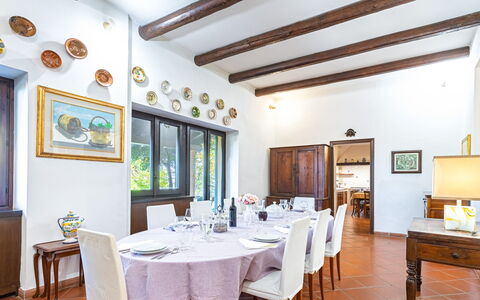 Tenuta Contessa Chiara 17: Interior Design, Möbel, Decke, Zimmer, Flooring, Tabelle, Fussboden, Beleuchtung, Esszimmer, Küche & Esszimmer Tisch