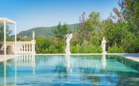 Villa Laconella 8+4: Schwimmbad, Freizeit, Resort, Urlaub, Estate, Eco Hotel, Thermae, Hazienda, Villa, Schatten