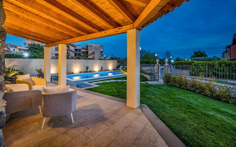 Villa Gallus 6: Die Architektur, Zuhause, Garten, Resort, Estate, Landschaft Beleuchtung, Landscaping, Eco Hotel, Hof, Schwimmbad